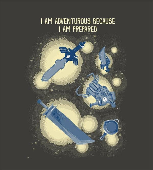 I Am Adventurous T-Shirts by Andre Fellipe - Pixel Empire