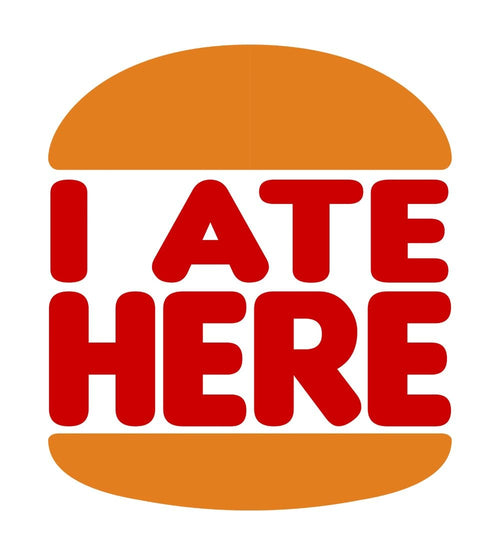 I Ate Here Retro T-Shirts by Scott The Woz - Pixel Empire