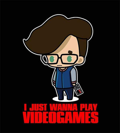 I Just Wanna Play Video Games Hoodies by Austin Eruption - Pixel Empire