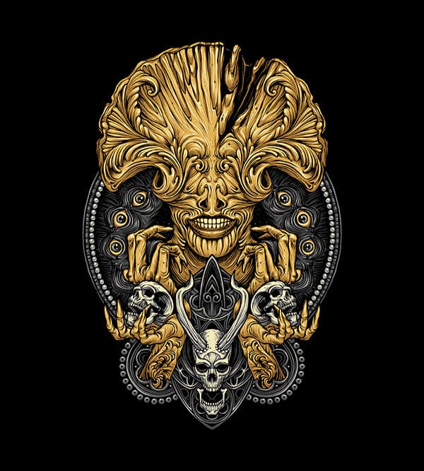 Angel Of Death T-Shirts by Glitchy Gorilla - Pixel Empire