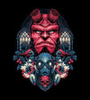 Fire And Water T-Shirts by Glitchy Gorilla - Pixel Empire