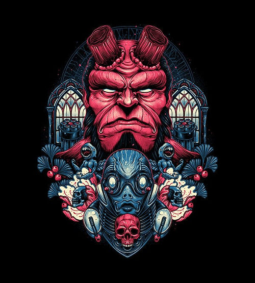 Fire And Water T-Shirts by Glitchy Gorilla - Pixel Empire