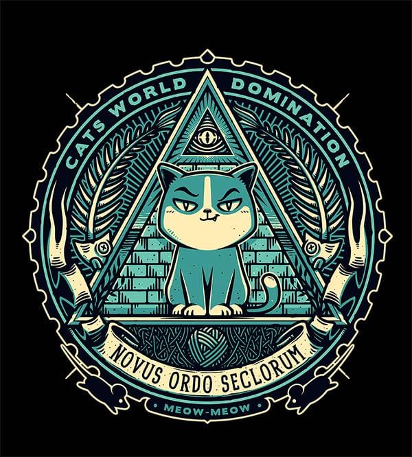 IlluMEOWnati Hoodies by StudioM6 - Pixel Empire