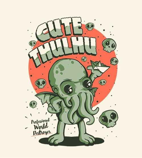 Cutethulhu! T-Shirts by Ilustrata - Pixel Empire