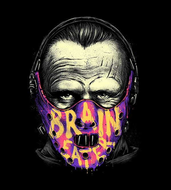 Brain Eater Hoodies by Glitchy Gorilla - Pixel Empire