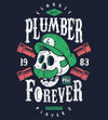 Plumber Player 2 Forever T-Shirts by Olipop - Pixel Empire