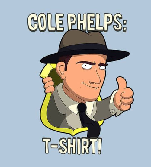 Some Call Me Cole Phelps Hoodies by Some Call Me Johnny - Pixel Empire