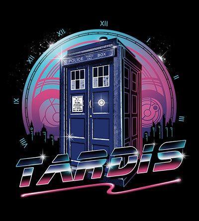 Rad Tardis T-Shirts by Vincent Trinidad - Pixel Empire