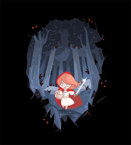 Little Red Fighting Hood T-Shirts by Anna-Maria Jung - Pixel Empire