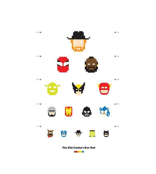 Pixel Eyetest Hoodies by Grant Shepley - Pixel Empire