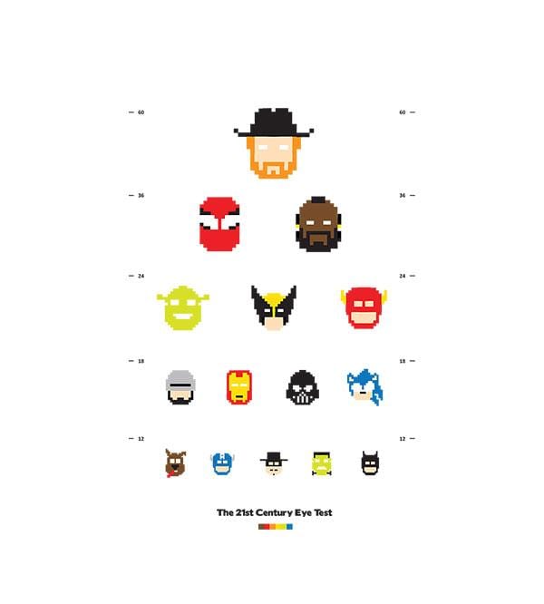 Pixel Eyetest Hoodies by Grant Shepley - Pixel Empire