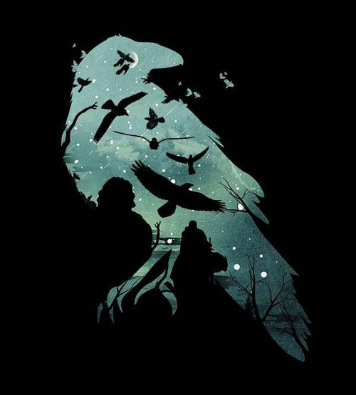 Murder of Crows T-Shirts by Dan Elijah Fajardo - Pixel Empire