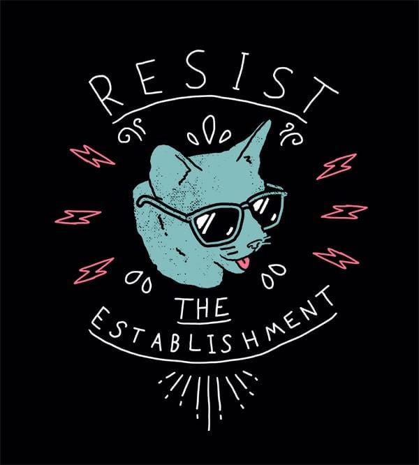 Resist T-Shirts by Ronan Lynam - Pixel Empire