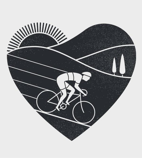 Love Cycling T-Shirts by Rick Crane - Pixel Empire