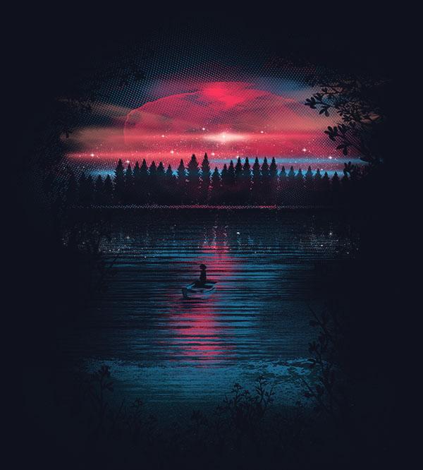 The World Beneath T-Shirts by Dan Elijah Fajardo - Pixel Empire