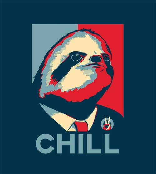 Sloth For President T-Shirts by Grant Shepley - Pixel Empire