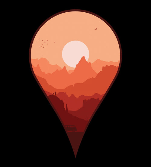 Destination Unknown T-Shirts by Grant Shepley - Pixel Empire