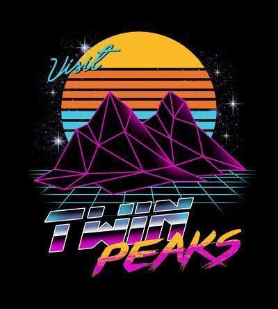 Rad Twin Peaks Hoodies by Vincent Trinidad - Pixel Empire