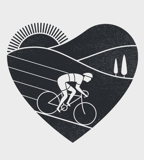 Love Cycling Hoodies by Rick Crane - Pixel Empire
