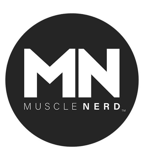 Muscle Nerd Logo Hoodies by Muscle Nerd - Pixel Empire