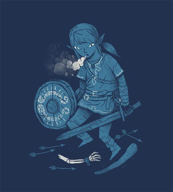 Breath of the Adventurer Hoodies by Louis Roskosch - Pixel Empire