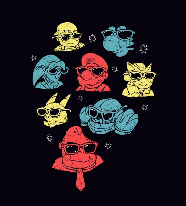 Super Style Bros Hoodies by Ronan Lynam - Pixel Empire