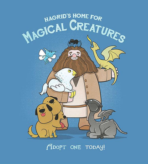 Hagrid's Home For Magical Creatures Hoodies by Anna-Maria Jung - Pixel Empire