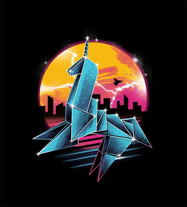 The Silver Oragami Hoodies by Vincent Trinidad - Pixel Empire