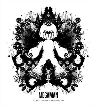 Megaman Ink Blot Hoodies by Barrett Biggers - Pixel Empire