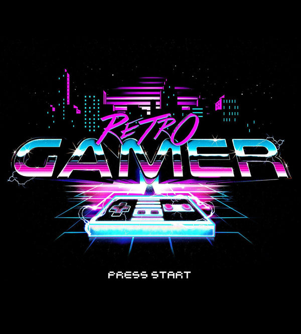 Retro Gamer T-Shirts by Barrett Biggers - Pixel Empire