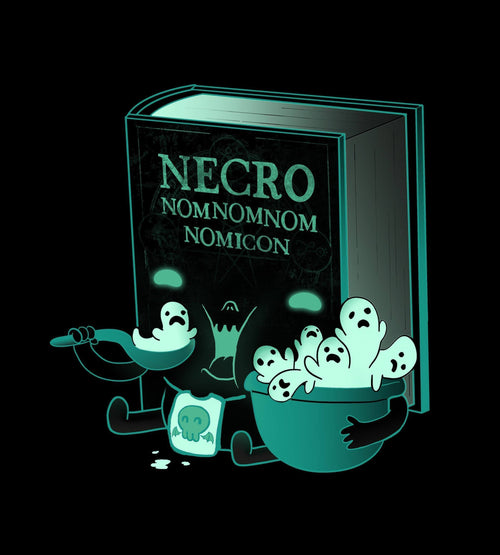 Necro Nomnomnomicon T-Shirts by Anna-Maria Jung - Pixel Empire