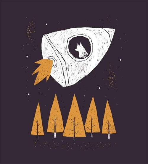 Laika Hoodies by Louis Roskosch - Pixel Empire