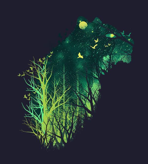 Space Tiger Hoodies by Dan Elijah Fajardo - Pixel Empire