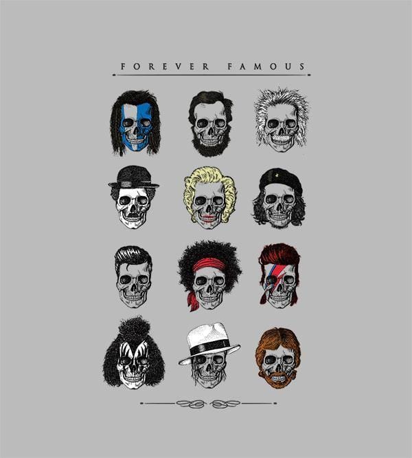 Forever Famous Hoodies by Grant Shepley - Pixel Empire