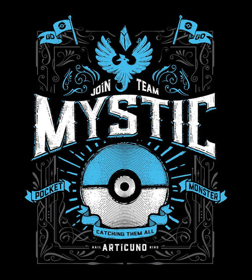 Team Mystic Hoodies by Barrett Biggers - Pixel Empire