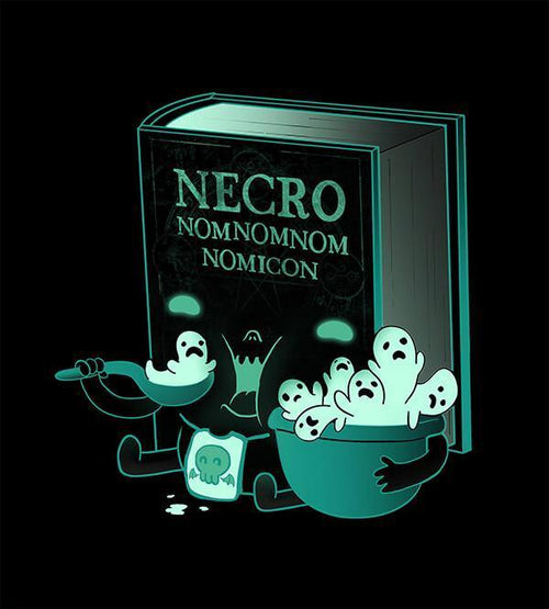Necro Nomnomnomicon Hoodies by Anna-Maria Jung - Pixel Empire