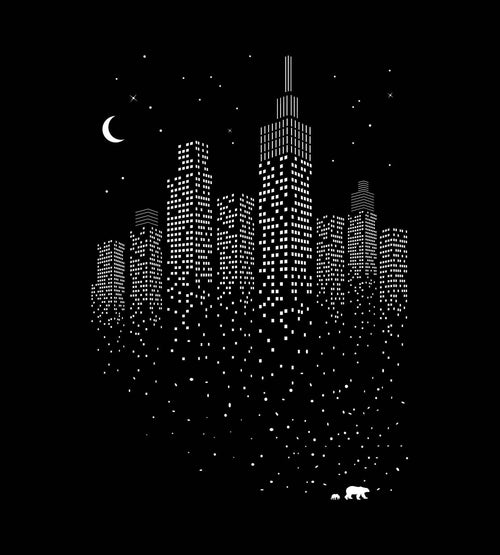 Polar City T-Shirts by Grant Shepley - Pixel Empire