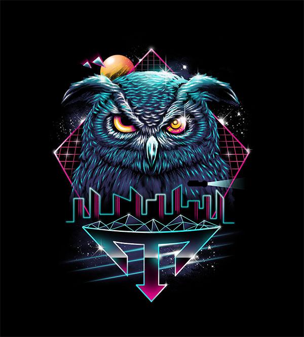 Nocturnal Animod T-Shirts by Vincent Trinidad - Pixel Empire