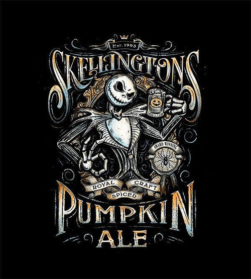 Skellington's Pumpkin Ale Hoodies by Barrett Biggers - Pixel Empire
