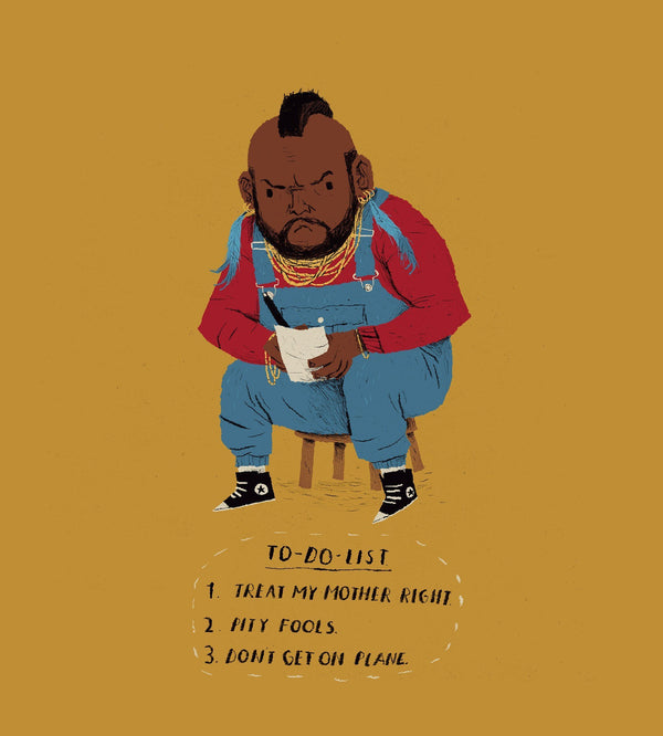 Mr T To Do List T-Shirts by Louis Roskosch - Pixel Empire