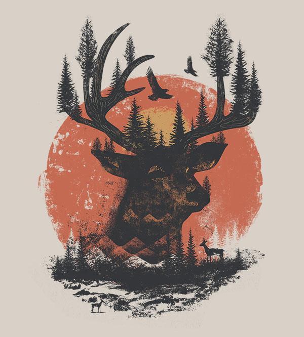 Look Deep Into Nature Hoodies by Dan Elijah Fajardo - Pixel Empire