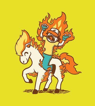 Burn 'Em All T-Shirts by COD Designs - Pixel Empire