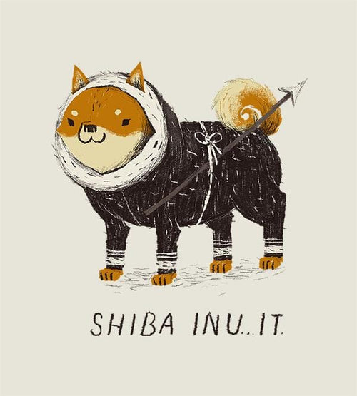 Shiba Inu-It Hoodies by Louis Roskosch - Pixel Empire