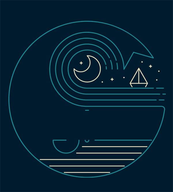 Moonlight Companions Hoodies by Rick Crane - Pixel Empire