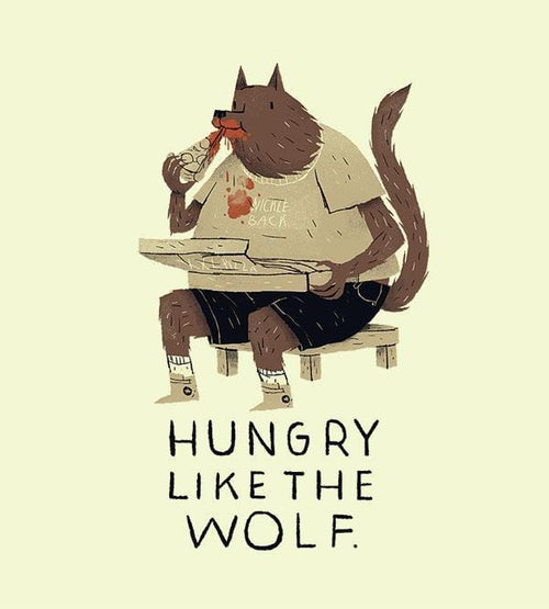 Hungry Like the Wolf T-Shirts by Louis Roskosch - Pixel Empire