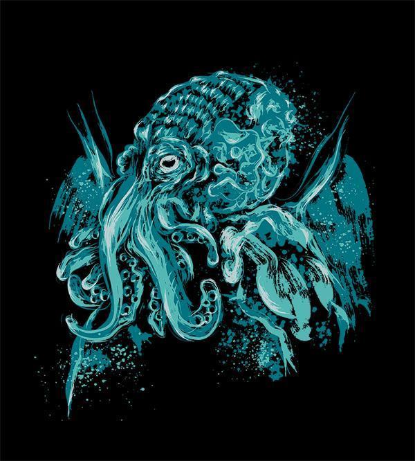 A God Beyond the Sea Hoodies by Dr. Monekers - Pixel Empire