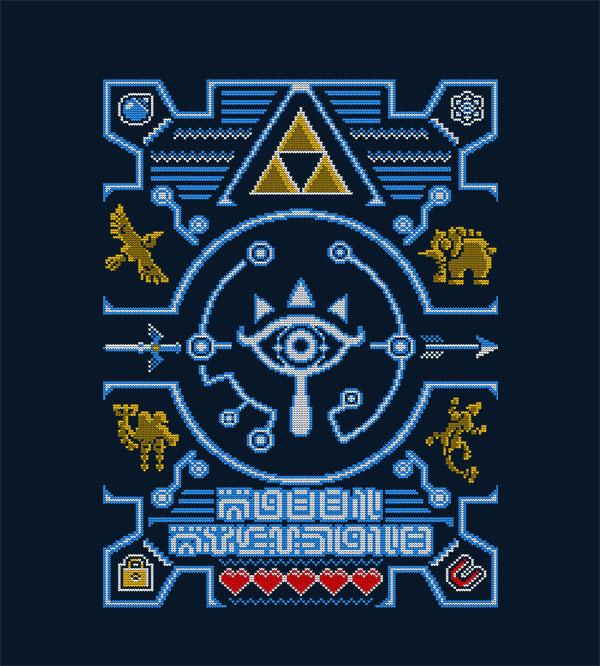 Ugly Sheikah Sweater Hoodies by Punksthetic - Pixel Empire