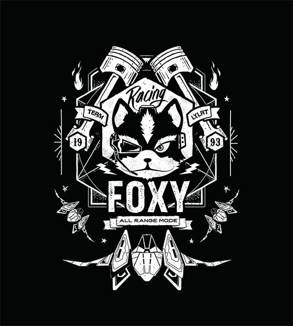 Foxy Racing Hoodies by Barrett Biggers - Pixel Empire