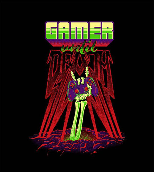 Gamer Until Death Hoodies by Diego Pedauy - Pixel Empire