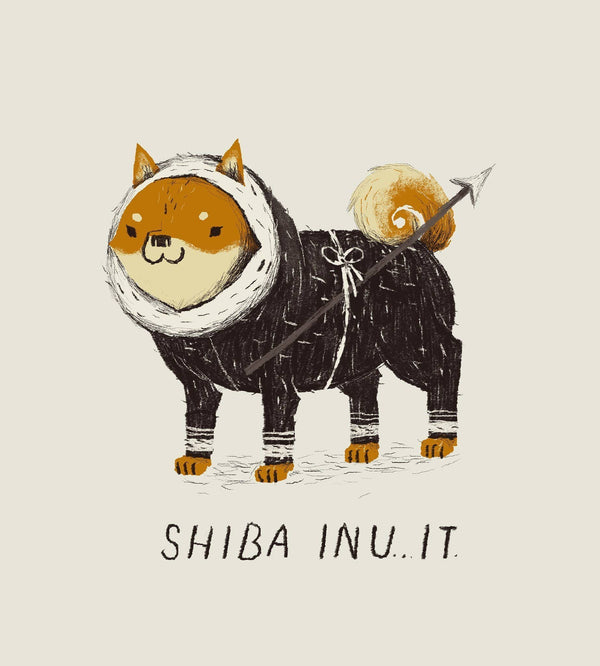 Shiba Inu-It T-Shirts by Louis Roskosch - Pixel Empire